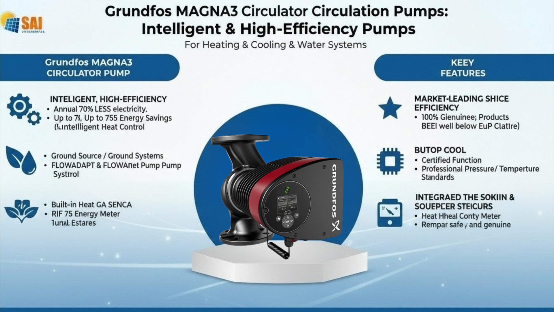 Grundfos MAGNA3 Circulator